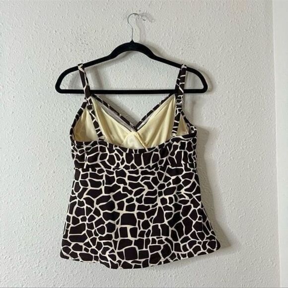 Miraclesuit Tankini Swim Top Size 16 - Picture 4 of 9